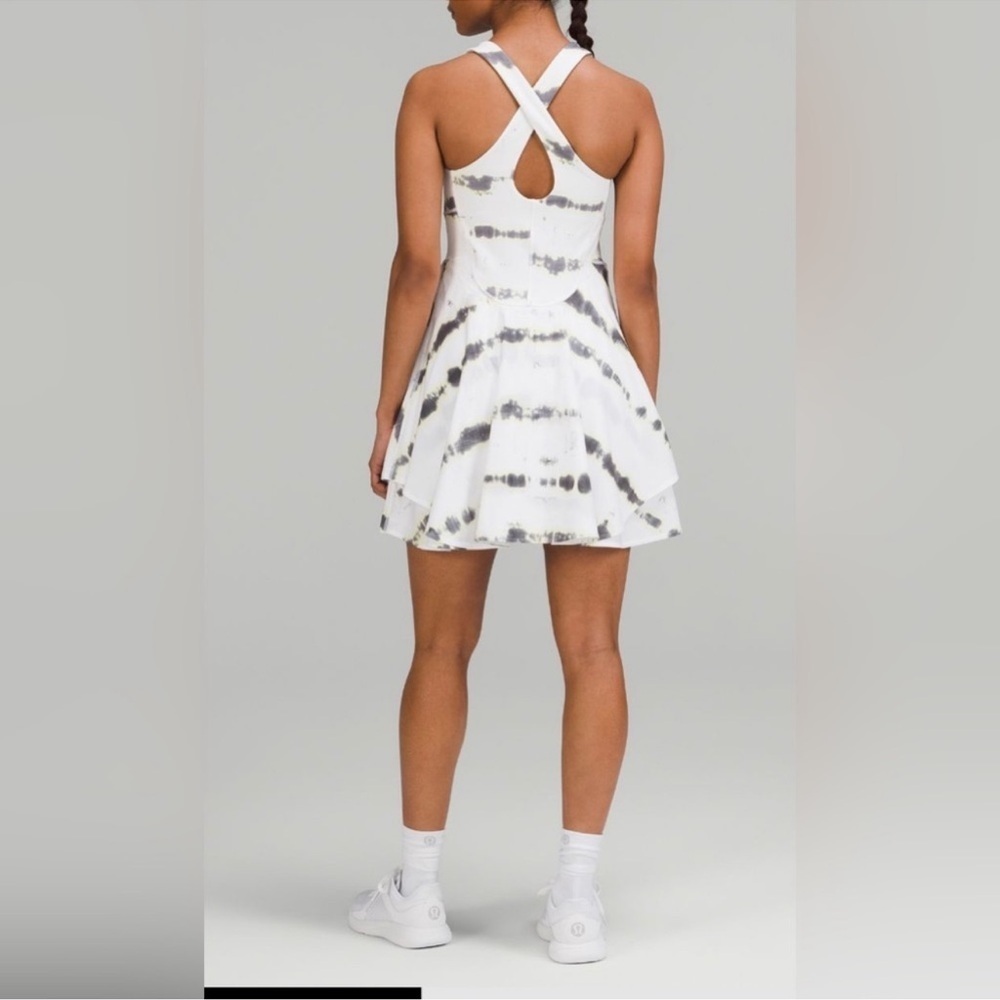 Lululemon Athletica dress White and Black Skater Mini Skirt😍😍 - Picture 2 of 6